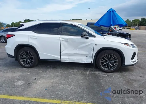 2022 Lexus Rx 350 F Sport Handling z USA, uszkodzony, nr VIN 2T2YZMDA1NC358333